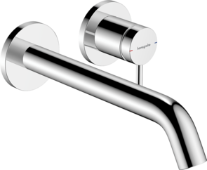 Hansgrohe Tecturis S Basin Mixer Wall Mounted Complete Chrome, 225mm