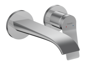 Hansgrohe Vivenis Basin Mixer Wall Mounted Complete Chrome, 15x192mm