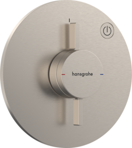 Hansgrohe DuoTurn S IBOX Thermostat Mixer Complete 1 Function Brushed Nickel