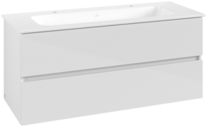 Villeroy & Boch Horizon Vanity Wall Hung 2 Drawer 2TH, 1200mm