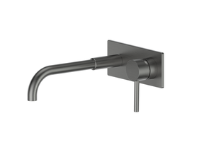 Greens Legacy Basin Mixer Wall Mounted with Faceplate