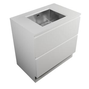 Bath Co Laundry Base Kit 2 Drawer, 900mm