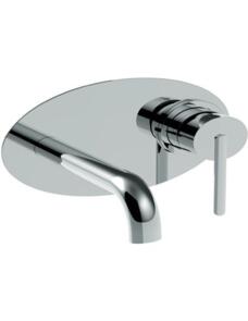 La Torre Ovaline Basin Mixer Wall Mounted with Spout
