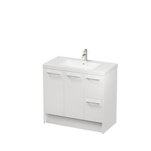St Michel Roxy II Vanity Floor Standing 2 Door/2 Drawer Right