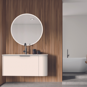 Athena Serifos Swift Vanity Wall Hung Single Drawer Left Hand Wall, 900mm