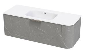 Athena Serifos Swift Vanity Wall Hung Single Drawer Left Hand Wall,1200mm