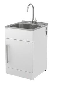 Robinhood Supertub Plus with Door Handle and Gooseneck Mixer