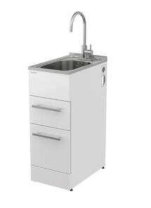 Robinhood Supertub Plus Slim with Drawers and Gooseneck Mixer