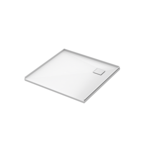 Athena Slateforma Shower Tray Alcove DAB Upstand Corner Waste, 900x900mm