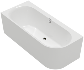 Villeroy & Boch Oberon 2.1 Bath Back to Wall Corner Left