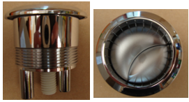 Geberit Impuls 250 Button and Bezel Set