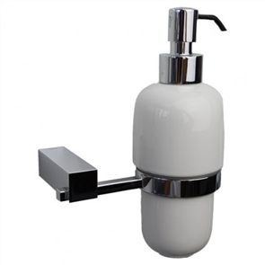 Yatin Rembrandt Soap Dispenser Wall Mounted Ceramic