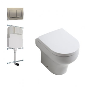 Plumbline Lavage Olympia FloorPan Toilet Suite