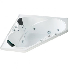 Englefield Evora Hydrotherapy Corner Spa Bath