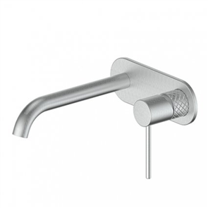 Greens Textura  Wall Basin Mixer W/Plate
