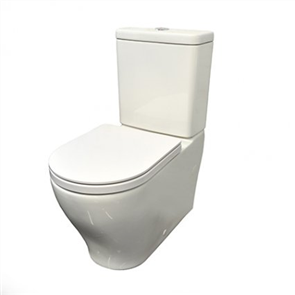 Caroma LunaPlus Toilet Suite Cleanflush Wall Faced