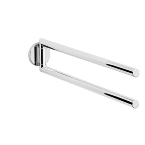 Formebathware 108 Series Swivel Double Towel Rail