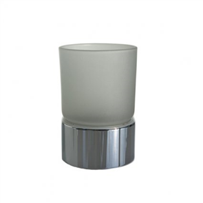 Formebathware 240 Series Tabletop glass tumbler and Holder