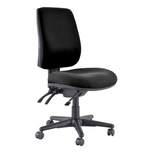 buro roma 3 lever high back ergonomic chair black