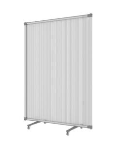 Boyd Visuals Free Standing Partition Frosted Polycarbonate