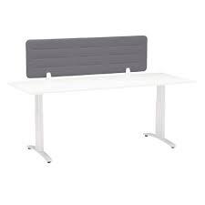Boyd Visuals Desk Screen Partition Charcoal