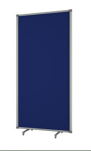 Boyd Visuals Free Standing Partition Blue