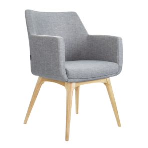 Konfurb Hady Solid Wooden Legs Chair