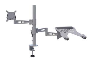 Echo Single Monitor Arm with Laptop Holder