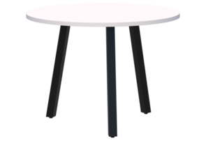 Modella Round Table White / Black