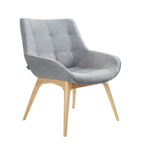Konfurb Neo Solid Wooden Legs Chair