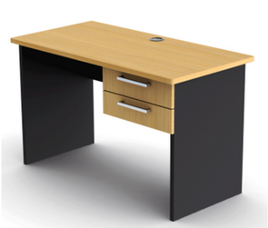 Proceed Straight Desk with Drawers