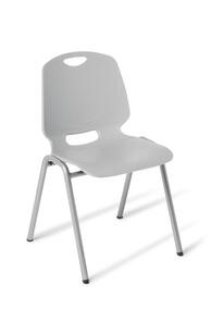 Eden Spark Silver Frame 4-leg Chair