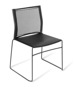 Eden Web Black Frame Mesh Chair