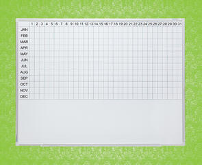 Boyd Visuals Porcelain Year Planner Whiteboard