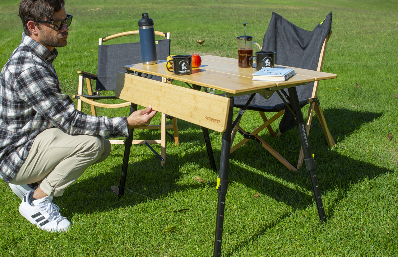 Zempire Kitpac Pro Large Camp Table Height