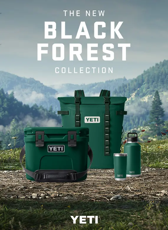 YETI Black Forest Green Collection