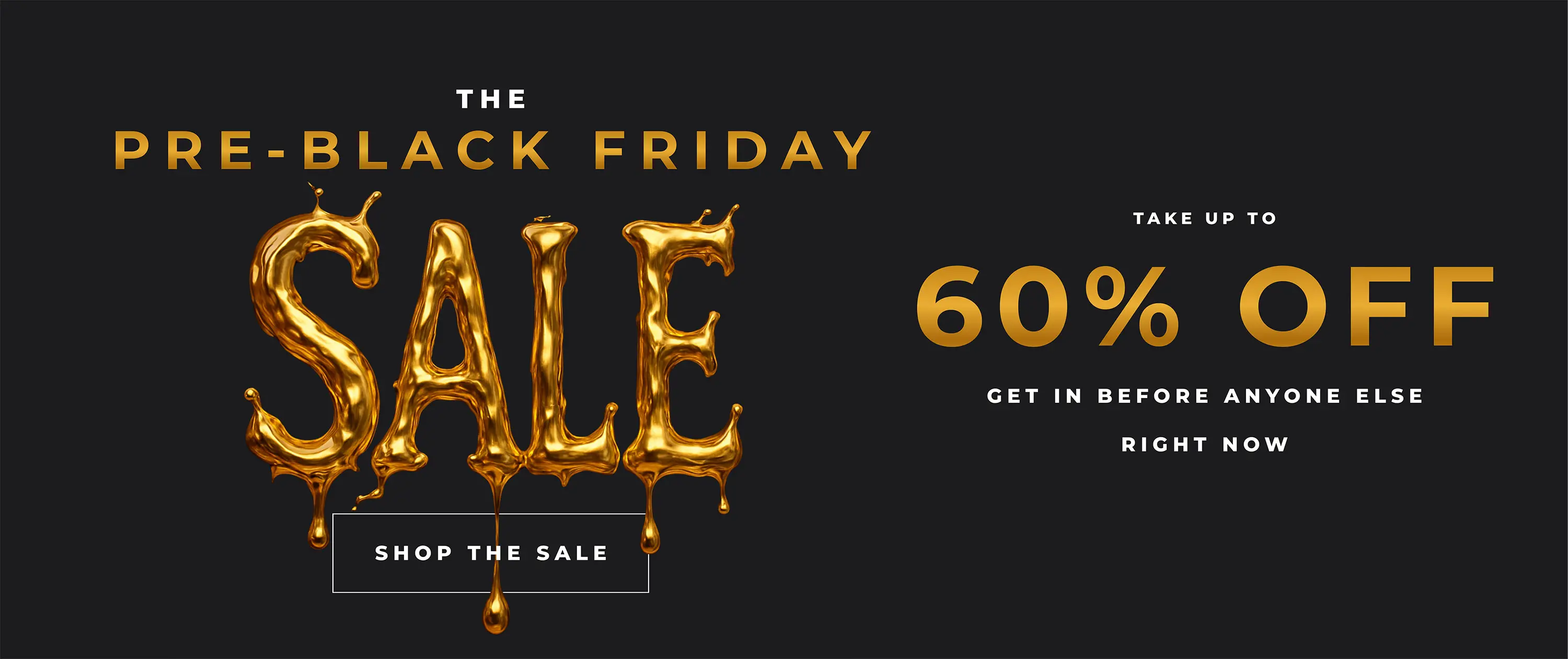 Early Bird Black Friday Sale
