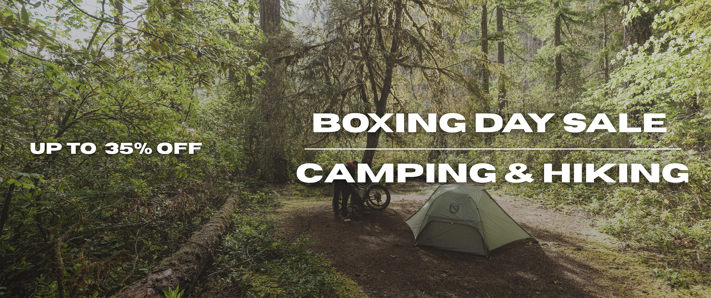 Boxing Day Sale | Camping & Hiking | Land & Sea