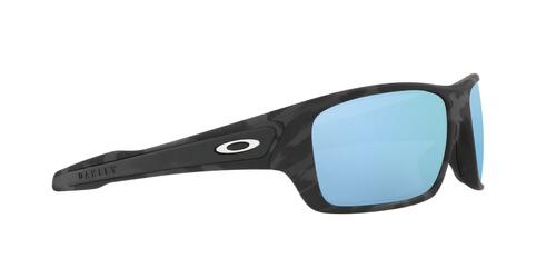 Oakley Turbine Matte Black Camo Prizm Deep Water Polarized