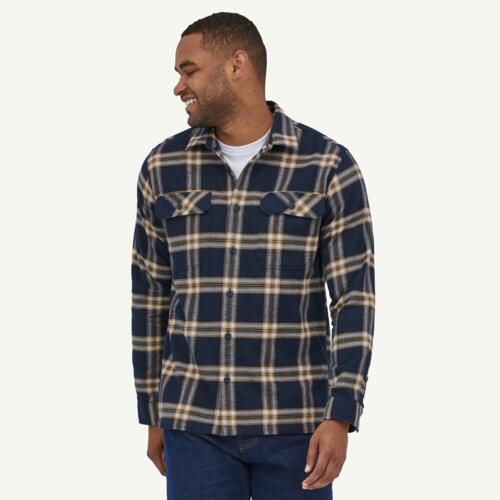 Patagonia fjord cheap flannel navy