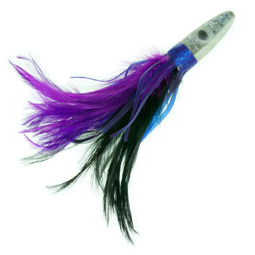 Boone Tuna Eye Rigged Purple & Black Land & Sea NZ