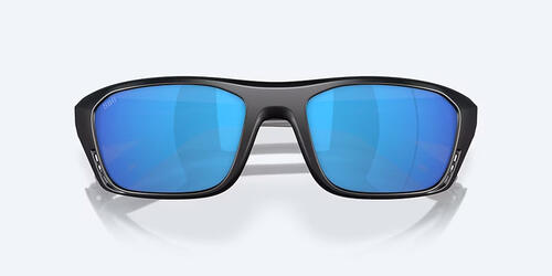 Costa Whitetip Pro Matte Black - Blue Mirror 580G Polarized