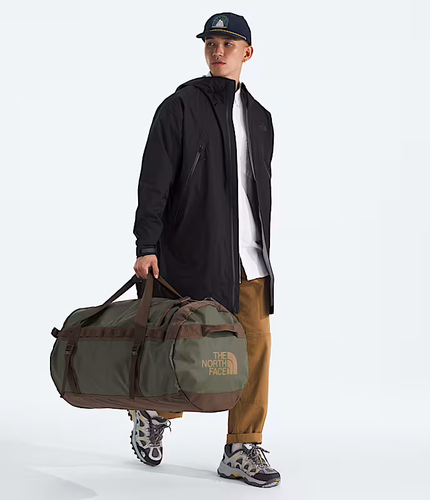 The North Face Base Camp Duffel Large New Taupe Green Smokey