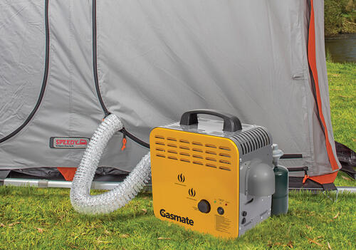 Gasmate Propane Ducted Camping Heater Land Sea