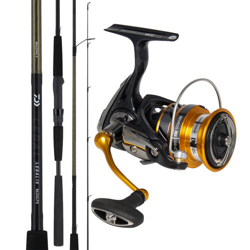 Daiwa Revros LT 2500 | Legalis 8'6 2pc Freshwater Canal Combo | Land ...