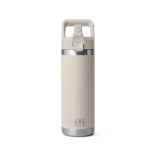 YETI Rambler 18 oz Straw Bottle Cape Taupe Land Sea NZ