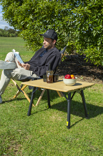 Bamboo Zempire Folding Table Zempire Camping Zempire Kitpac Large