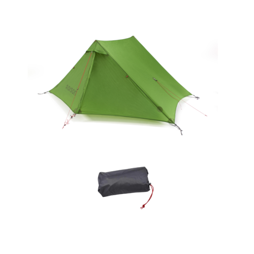 Orson Indie 2 Ultralight Hiking Tent with Groundsheet Olive Green