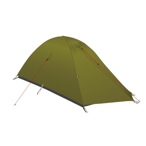 Orson Nomad All Weather Lightweight Person Hiking Tent Land