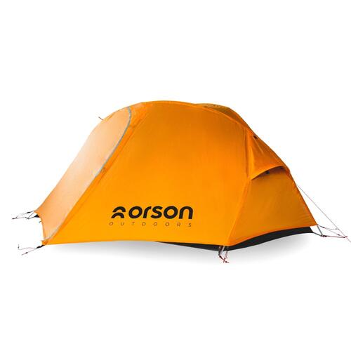 Orson Raider 1 Extra Long 1 Person Hiking Tent Orange Land